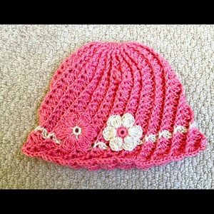 Crocheted hat for women